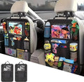 Car Backseat Organizer, Kids Seat Pockets, Back Seat Protector, Durable Strong by CAMREST