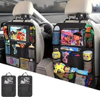 Car Backseat Organizer, Kids Seat Pockets, Back Seat Protector, Durable Strong by CAMREST