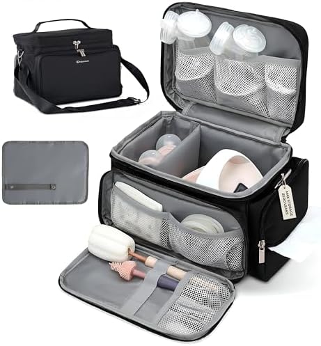 Breast Pump Bag Fit for Spectra S1 and S2, Wearable Breast Pump Bags by Dropereum