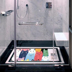 Bath Tub Shower Mat, Washable Bathtub Floor Mats, Suction Cups and Drain Holes - Image 5