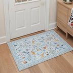 BESBLEE 2X10 Washable Kitchen Runner Rug, Animal Non Slip - Image 3