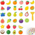 30PCS Fruit Non Slip Bathtub Stickers Waterproof Adhesive Safety Treads by ProfessionalAuto-Parts