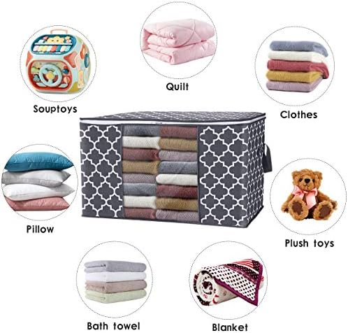 Storage Bags 100L 8 Pack Clothes Organization and Storage Containers - Image 4