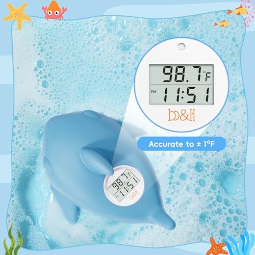 b&h Baby Bath Thermometer, Shark Digital Water Temperature Thermometer - Image 5