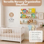 Nursery Shelves for Wall – Nursery Book Shelves - Image 3
