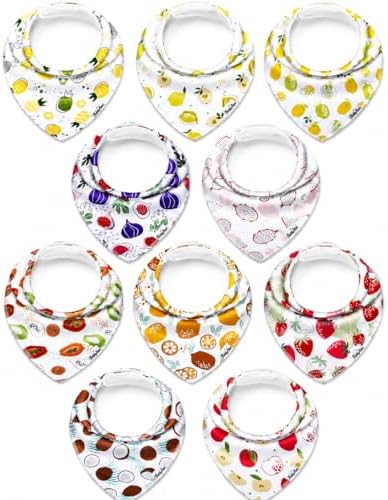 KiddyStar Premium Organic Cotton Bibs by KiddyStar%C2%AE