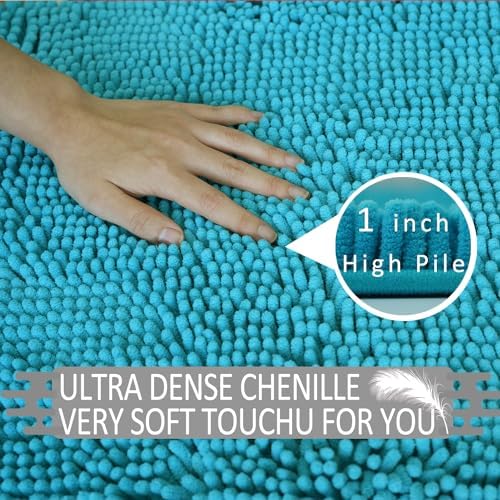 Bathroom Rugs Sets 3 Piece Non Slip, Bath Rugs - Image 6