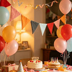 3.9ft Half Circle Cotton Banner - Image 6