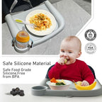 Baby Dining Tray for Inglesina Fast Table Chair Silicone Baby Dining Tray - Image 5