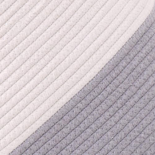 Large Cotton Rope Basket, Woven Storage Basket - Image 7