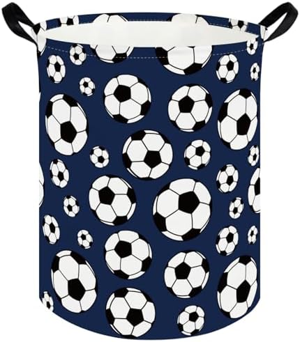 FXOLCSHE Laundry Hamper, Football Soccer Basket Kids Storage Basket, Kids Gift by FXOCSHE