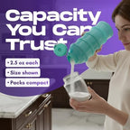 Mommy's Helper Pak N' Stak Baby Formula Dispenser, 4 Compartments - Image 7