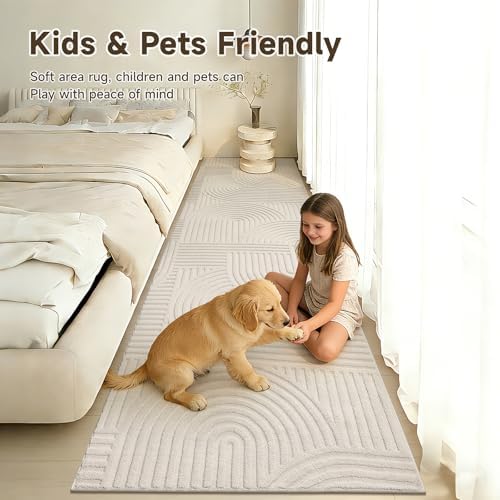 Pauwer 3x10 Area Rugs for Living Room, Modern Non Slip Washable Rug - Image 6