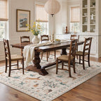 BESBLEE 9X12 Washable Area Rug for Living Room, Animal Non Slip - Image 3