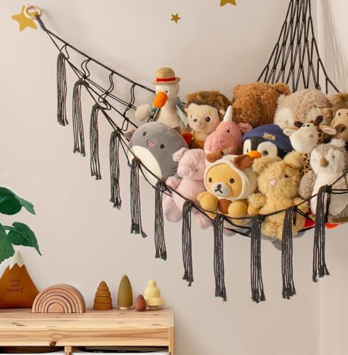 mirolam Stuffed Animal Storage Hammock Net - Image 2