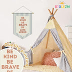 Christian Nursery Decor, Be Kind Brave Be Like Jesus Banner Flag - Image 6