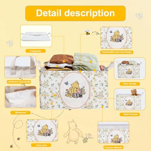 Winnie Nursery Storage Basket - Image 3