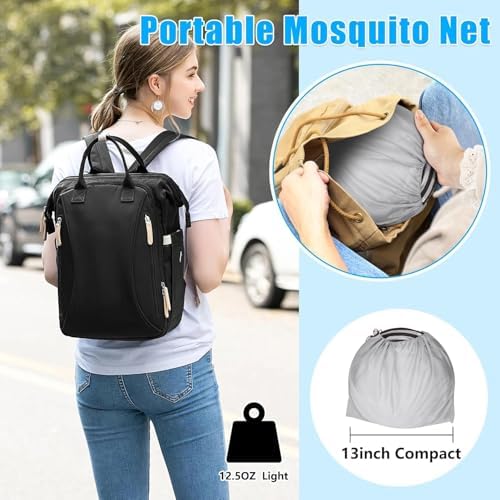 2 Pcs 78*31*23 Inch Large Pop Up Mosquito Net, Portable Foldable Mesh Tent - Image 4