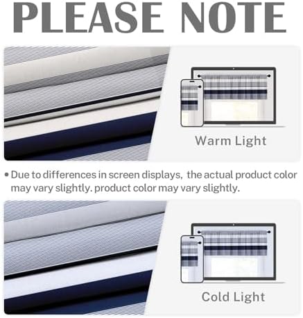 Emvency Valances for Windows, 2 Pack, 52x18 Inch, Coastal Nautical - Image 6