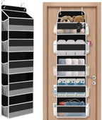 1Pack Over The Door Organizer Large Capacity Hanging Storage Room Organizer by SpaceHacks