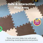 MioTetto Baby Play Mat, Soft Foam Floor Tiles - Image 6