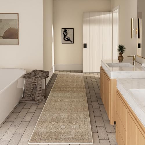 Washable Kitchen Rug Runners for Hallways: 2'x 10' Long Runner Rug Non Slip - Image 4