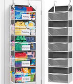 Ofiray-home 5Tiers Over Door Organizer, Weekly Clothes Organizer by Ofiray-home