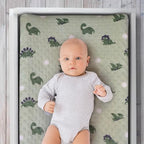 The Peanutshell Baby Changing Pad Covers Boy, Minky Changing Table Sheets - Image 2
