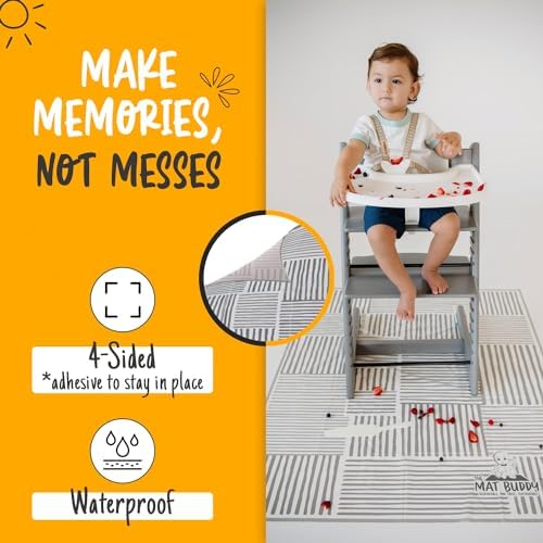 Disposable Splat Mats for Under High Chair - Image 3