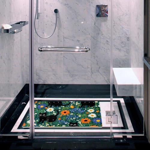Non Slip Shower Mat Bathtub Mat 15.1x26.8 Inch, Quick Dry Bath Mat - Image 6