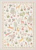 BESBLEE 8X10 Washable Area Rug for Living Room, Animal Non Slip - Image 7