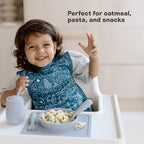 ezpz Mini Bowl - 12 Months+ - 100% Silicone Suction Placemat + Bowl - Image 6
