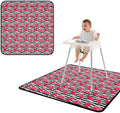 BapronBaby Watermelon Stripes Waterproof Splash Mat Catch All Floor Cover by BapronBaby