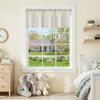 jinchan Linen Stripe Kitchen Valances - Image 3