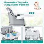 BABY JOY Baby High Chair, 8 in 1 Convertible Highchair - Image 4