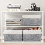 Fab totes Storage Bins 2-Pack, Foldable Storage Baskets - Image 5