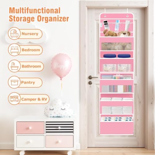 Over The Door Organizer Storage Large Capacity Hanging Bedroom Storage - Image 7