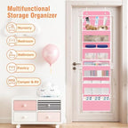 Over The Door Organizer Storage Large Capacity Hanging Bedroom Storage - Image 7