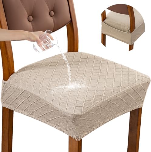 Genina Waterproof Chair Covers for Dining Room by Genina