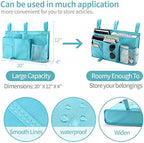 Bseash Bunk Bed Organizer, Bedside Caddy Hanging Bed Organizer Storage Bag 8 - Image 5