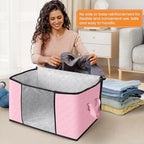 Fab totes 10 Pack Storage Bags for Clothes Blanket Storage Bins - Image 3