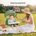 Cochildor 4-in-1 Portable Baby Chair, Foldable Toddler Booster Seat - Image 7