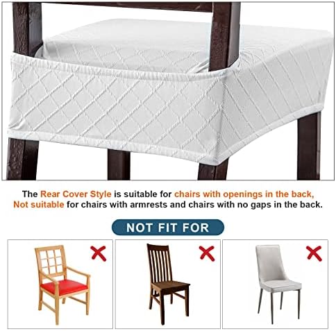 Genina Waterproof Chair Covers for Dining Room - Image 6