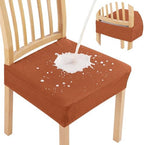 Smiry Waterproof Seat Covers for Dining Room Chairs by Smiry