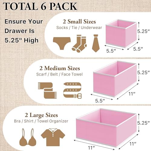 Simple Houseware Underwear Drawer Organizer - Image 2