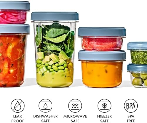 OXO Good Grips Twist & Stack Container – 40 oz – 2 Pack - Image 5