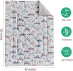 JHXHMX Car Toddler Bedding Set for Boys, 4 Piece Bed-in-a-Bag Toddler Comforter - Image 4
