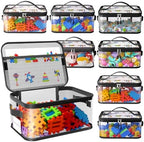 8 Packs Large Clear Toy Storage Bags by Shcsdr