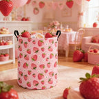 Strawberry Storage Bin Foldable Nursery Organizer Basket - Image 4