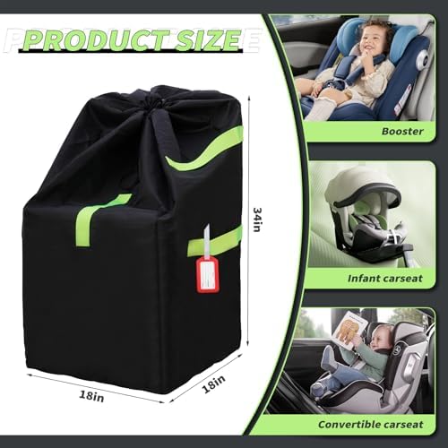 Zihvfzu Waterproof Car Seat Travel Bag - Image 2